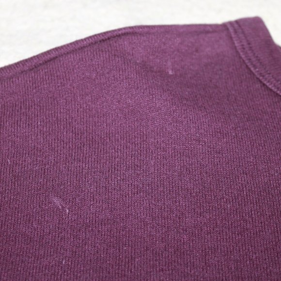 Vintage Fruit of the Loom Easy to Wear Men's Purple Crewneck Sweatshirt Size L - Picture 6 of 13